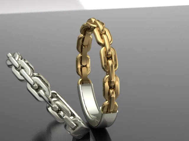 Cartier Ring K01 3D Model — image 2