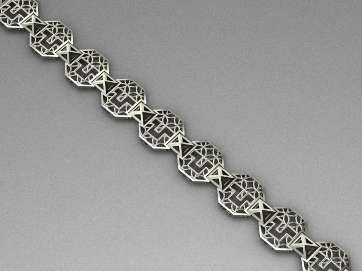 Luxury Bracelet 3D Model — image 2