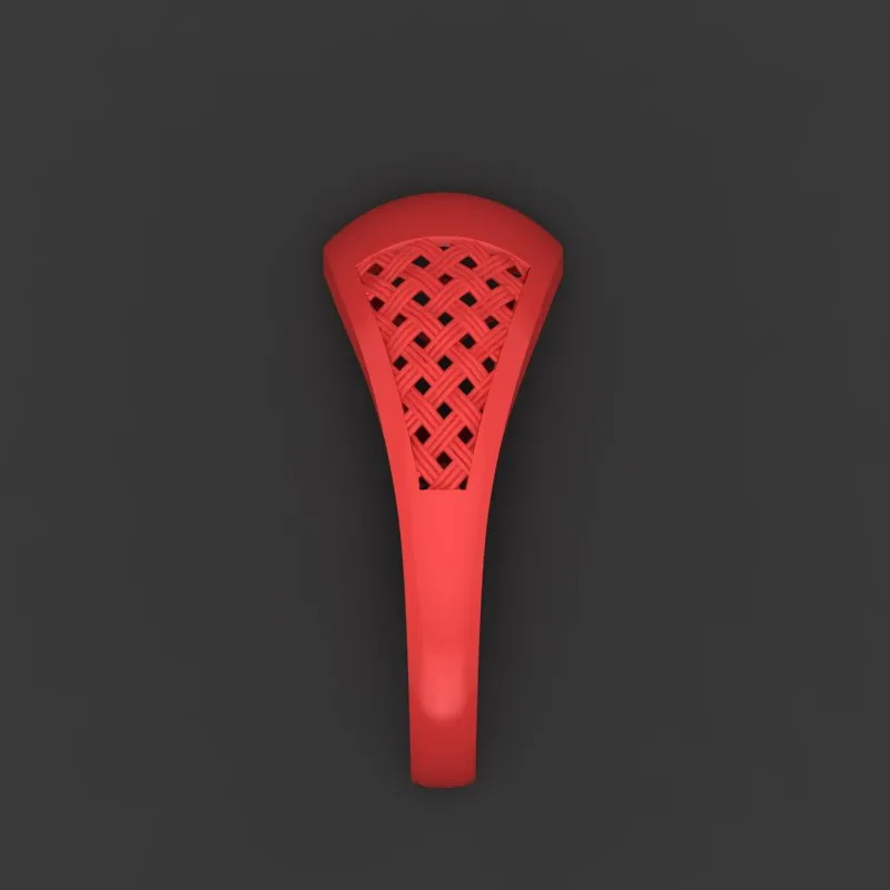 Cut Woven Tori Khor- Ring r-hasiri-05 3D Model — image 4