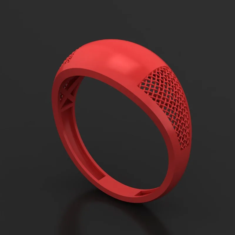 Lace Cut Woven Khor- Ring r-hasiri-06 3D Model