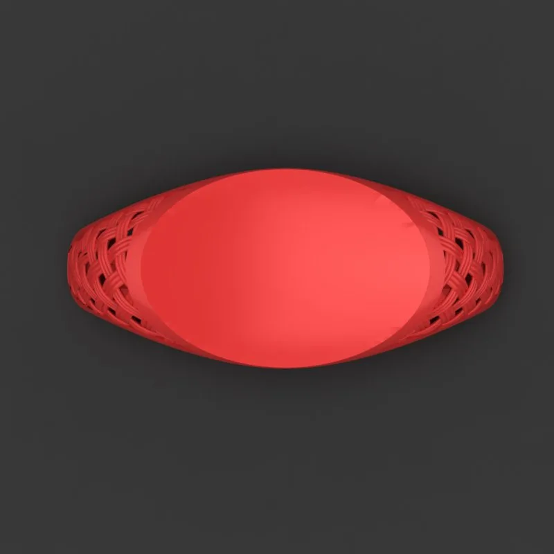 Cut Woven Tori Khor- Ring r-hasiri-07 3D Model — image 2