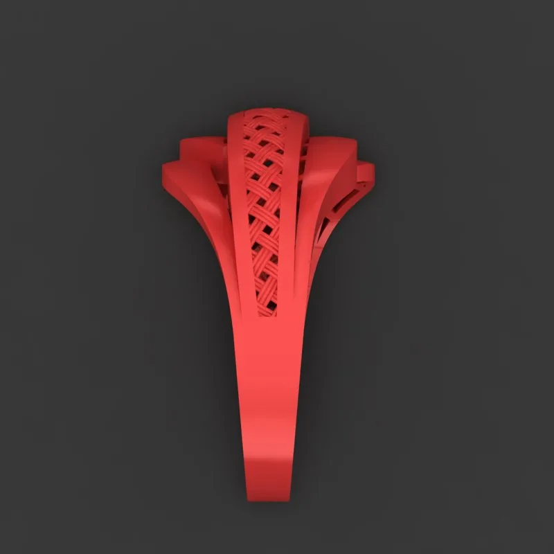 Cut Woven Tori Khor- Ring r-hasiri-15 3D Model — image 4