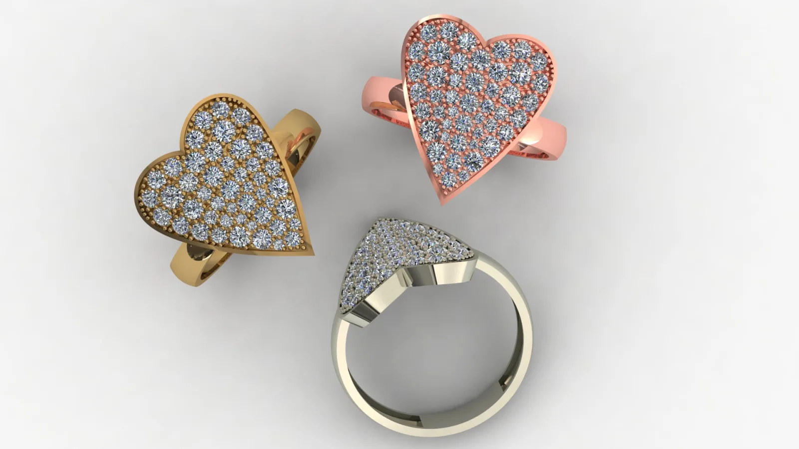 Heart Ring 3D Model — image 2