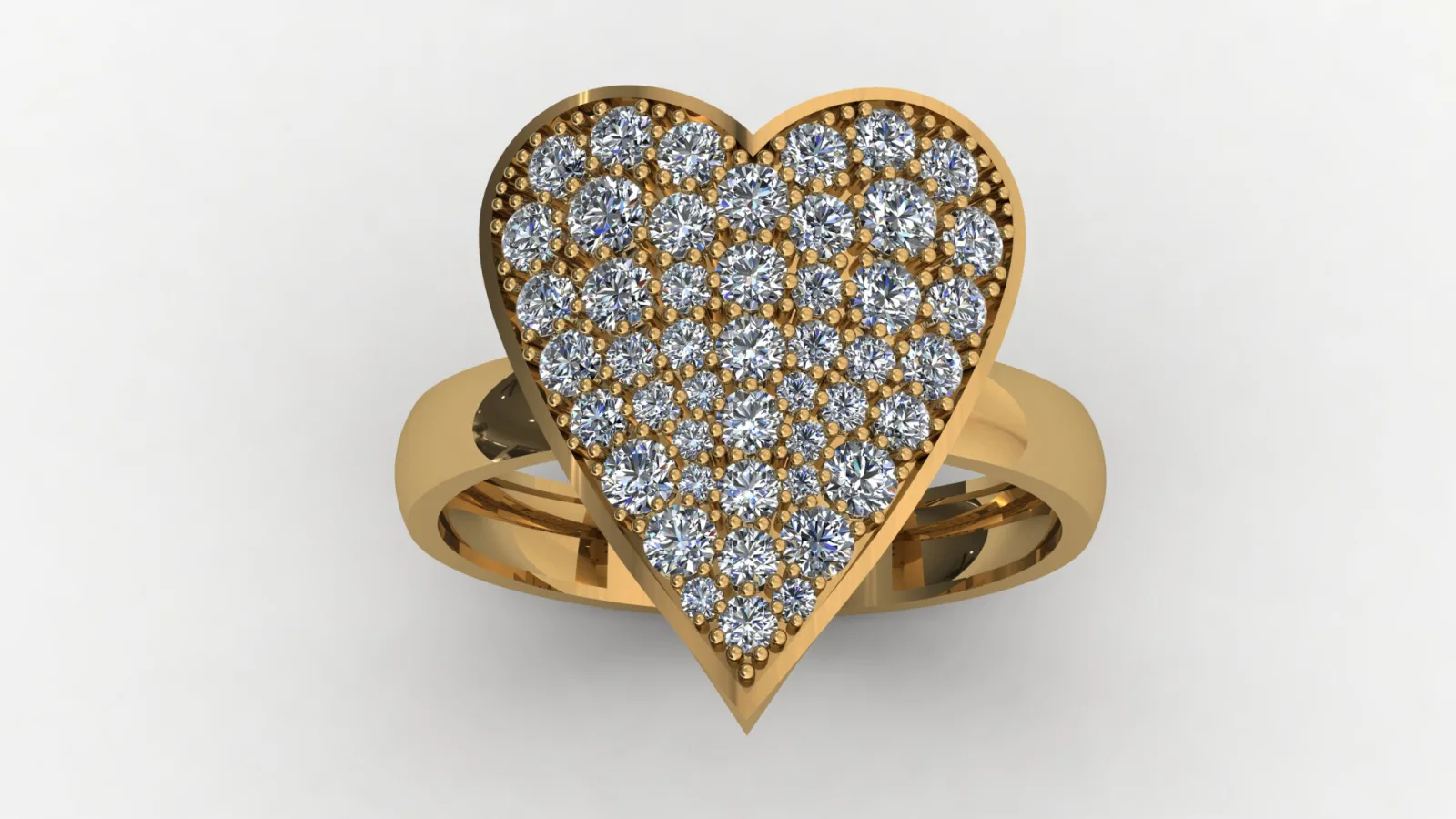 Heart Ring 3D Model — image 13