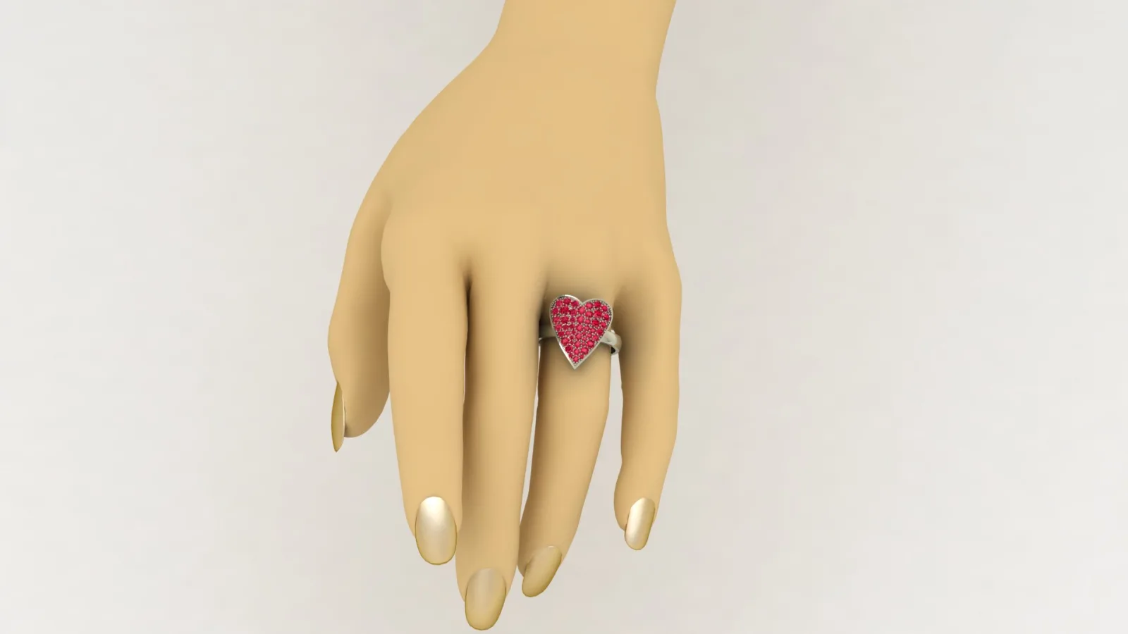 Heart Ring 3D Model — image 10