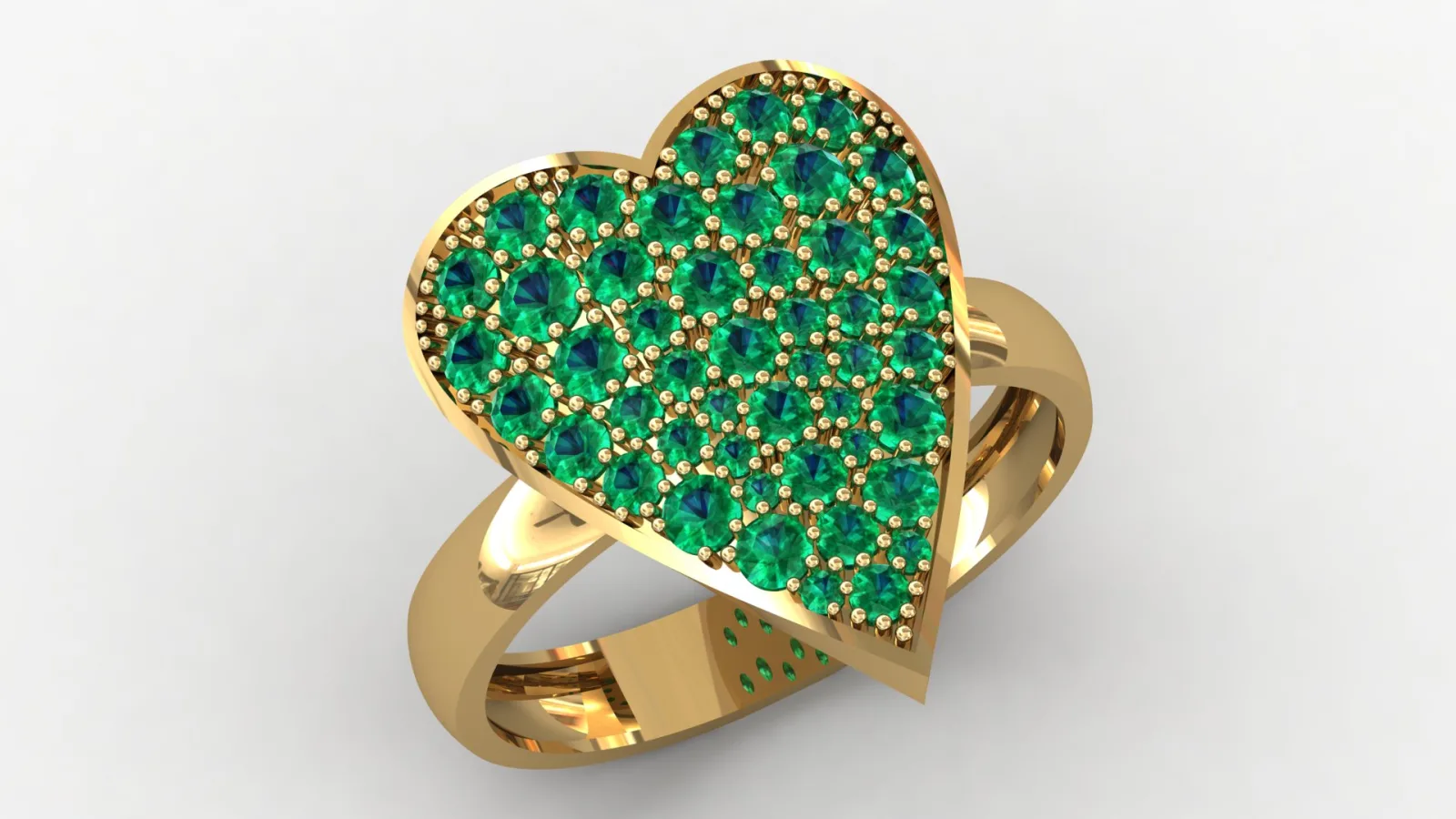 Heart Ring 3D Model — image 15