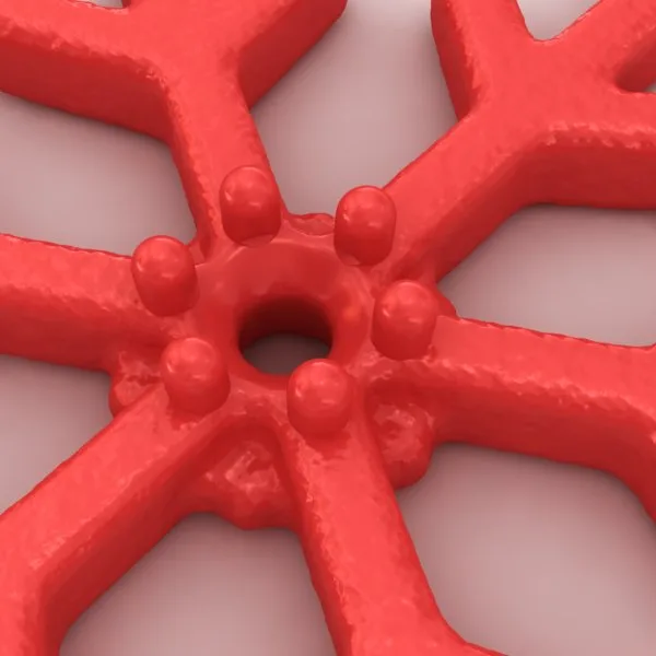 Doneh Barfi Pendant 3D Model — image 5