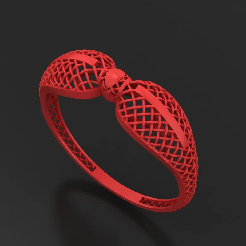 Faceted Ring R-T-S-23 3D Model