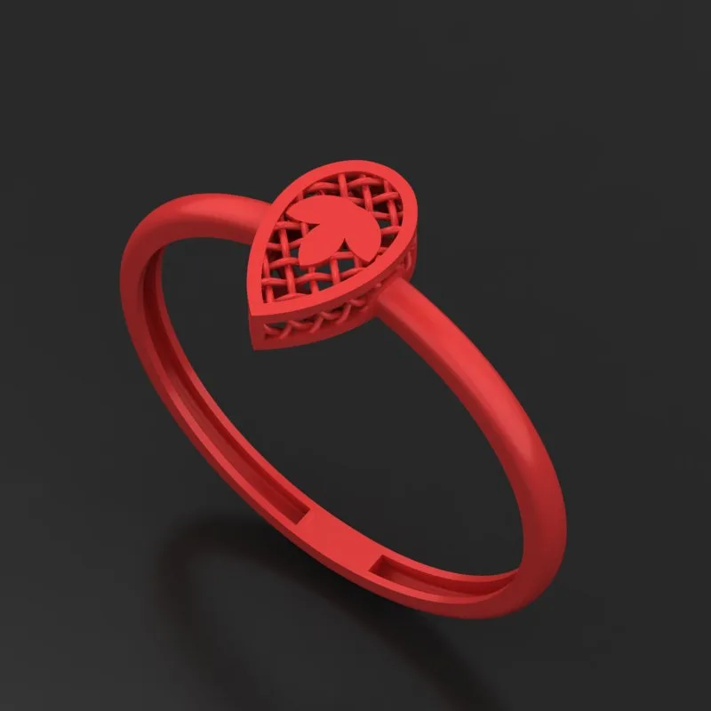 Faceted Ring R-T-S-32 3D Model