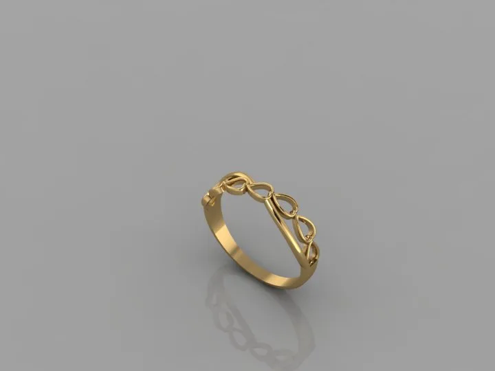 Heart Ring 02 3D Model — image 2