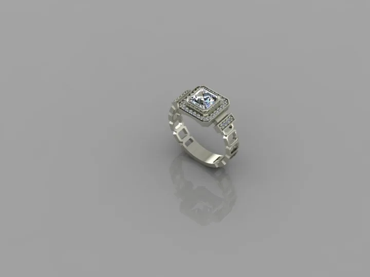 Ring 04 3D Model — image 2