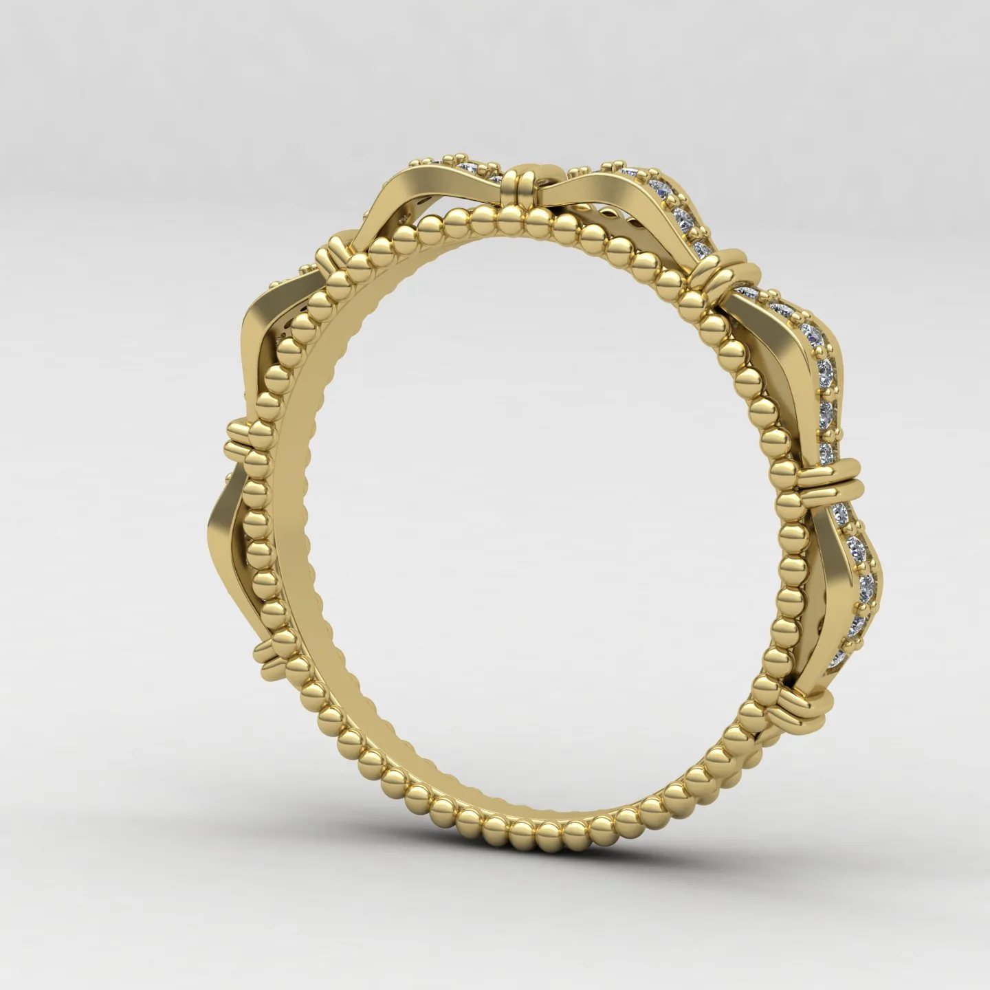 Women's Ring Code 51 3D Model — image 8
