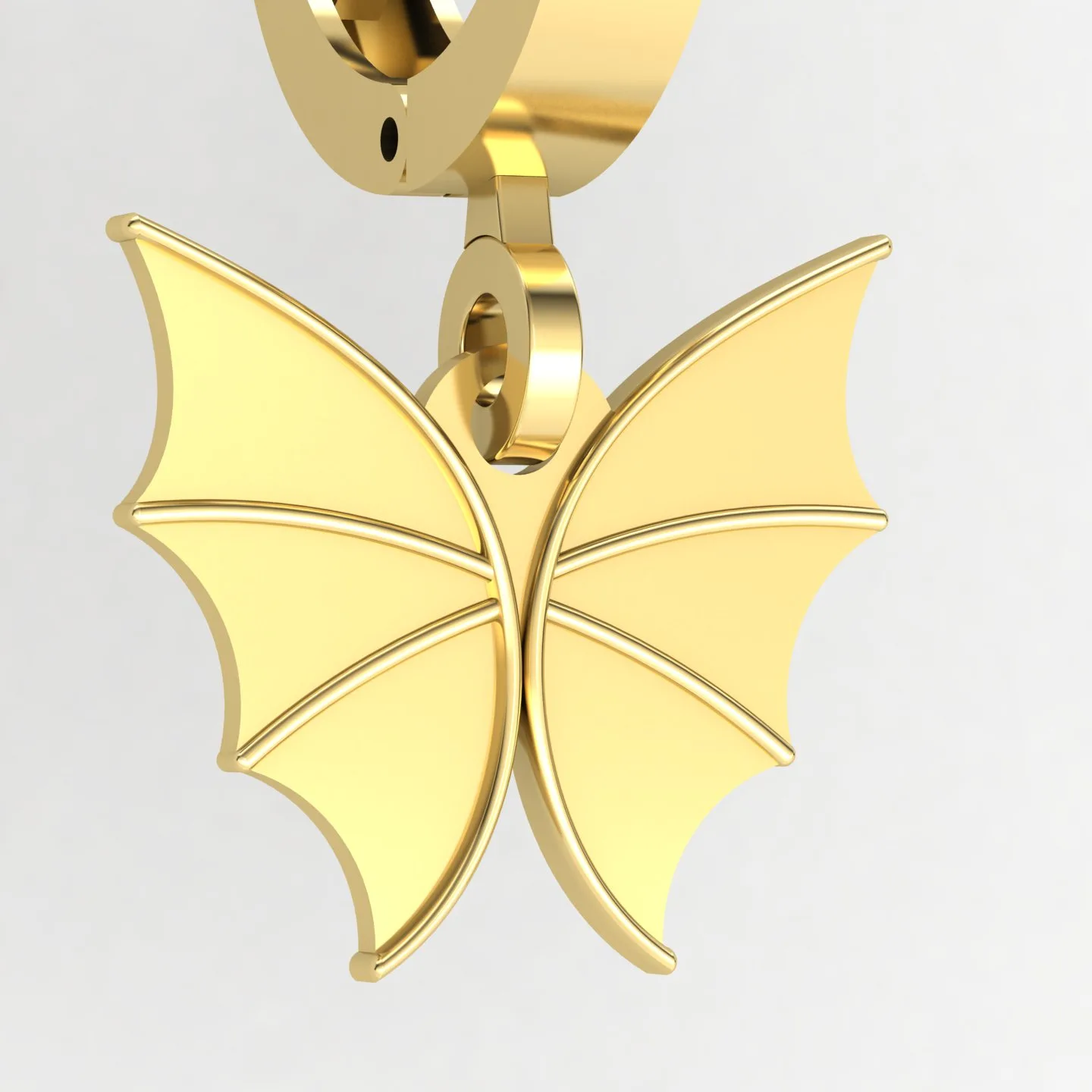 Butterfly Kalipsi Earrings Code 01 3D Model — image 10