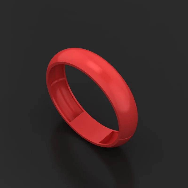 Faceted Mirror Fusion Ring R-T-171 3D Model
