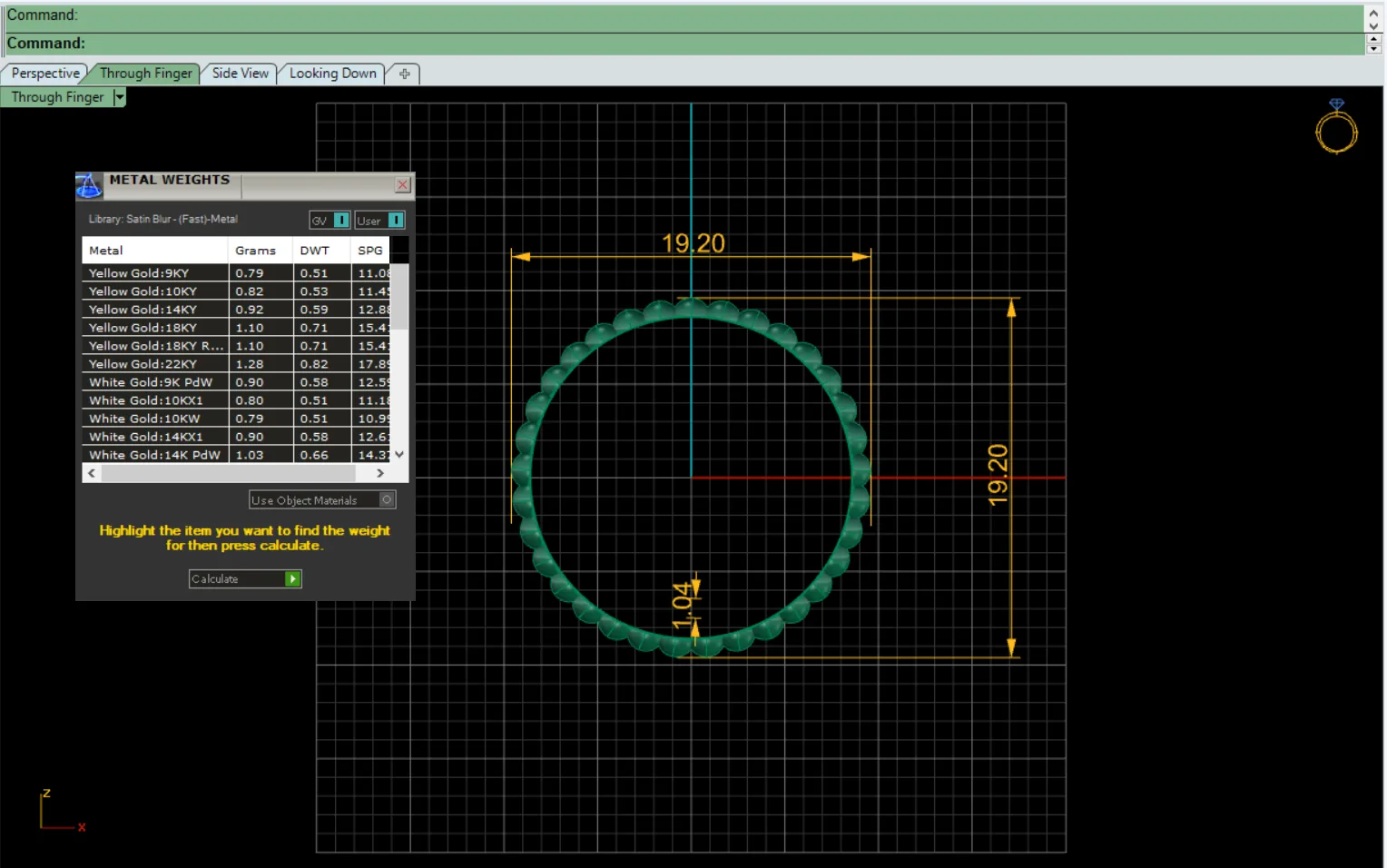 Minimal Gvi Ring 3D Model — image 3