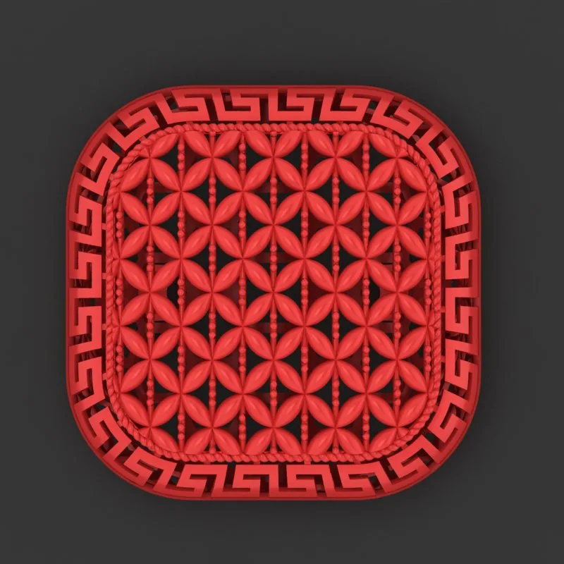 Cut Khor Aineh Fyvzhn Ring R-T-211 3D Model — image 2