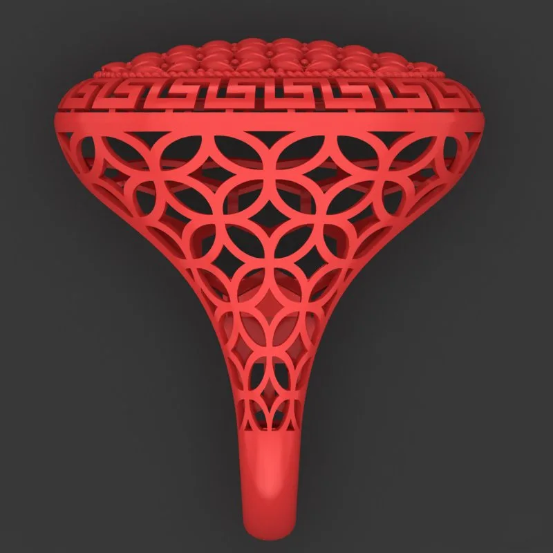 Cut Khor Aineh Fyvzhn Ring R-T-211 3D Model — image 4