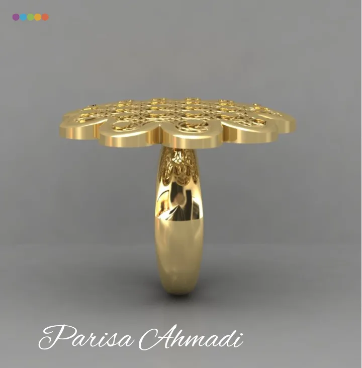 Tarashkhor Ring 3D Model — image 2