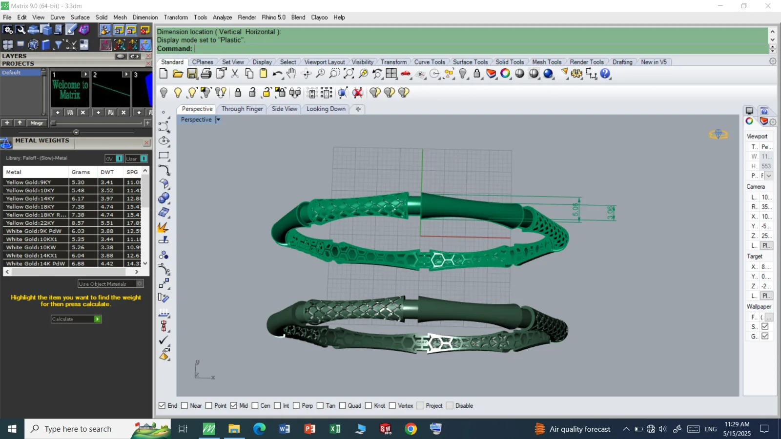 Astkhoni Bangle 3D Model — image 2