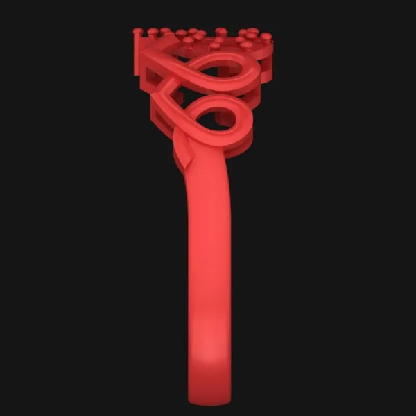 Ring R-J-22 3D Model — image 4