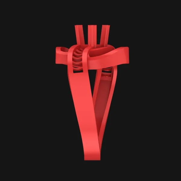 Ring R-J-23 3D Model — image 2