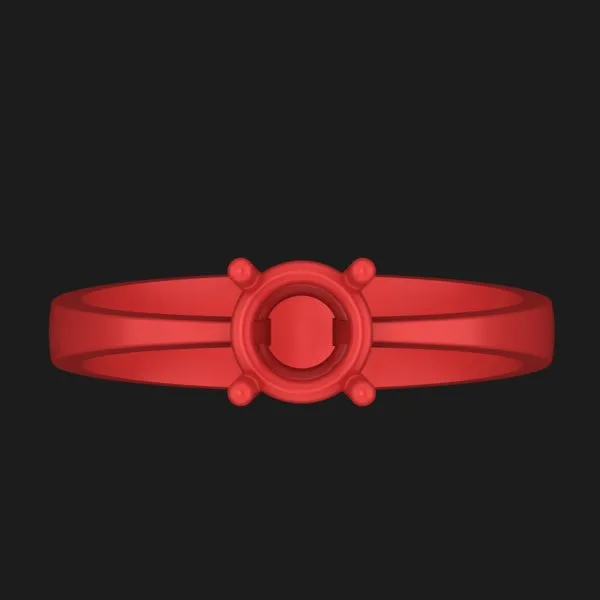 Ring R-J-26 3D Model — image 3