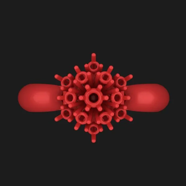 Ring R-J-31 3D Model — image 2