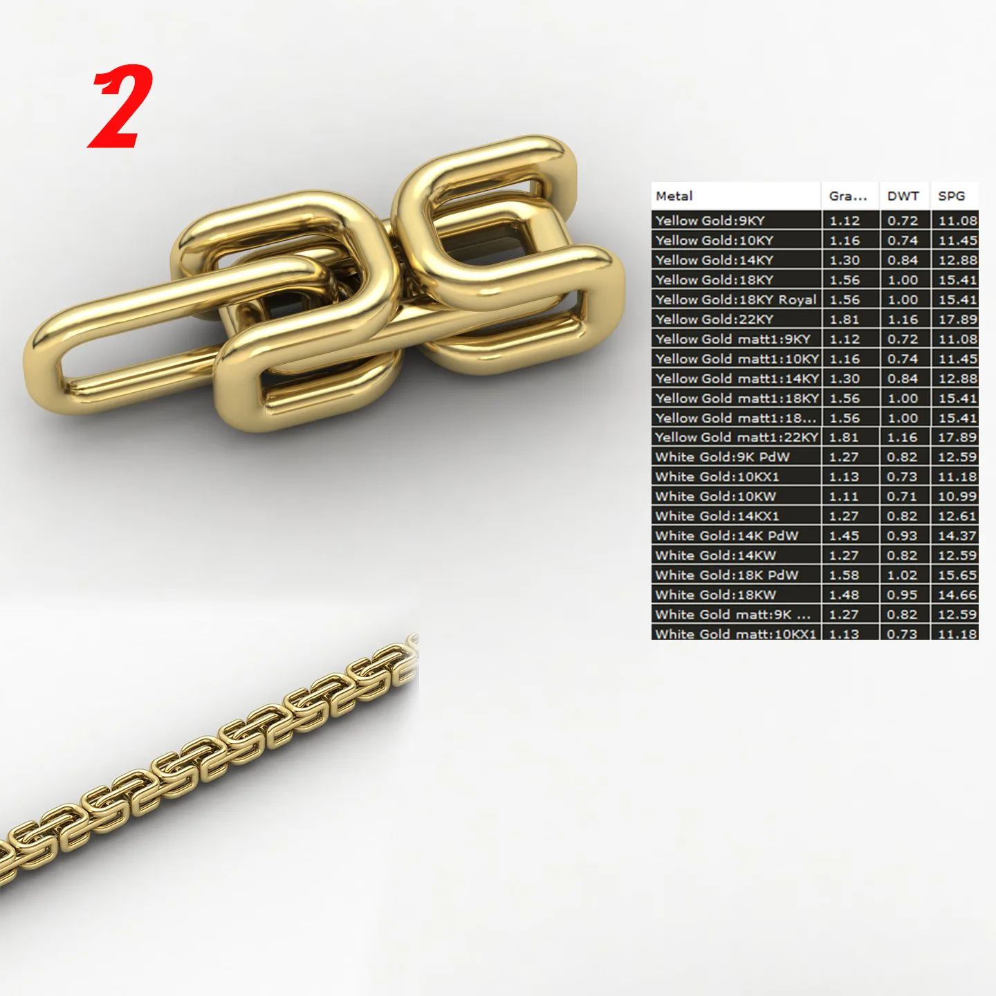 Jabeh Ai Chain 3D Model — image 7