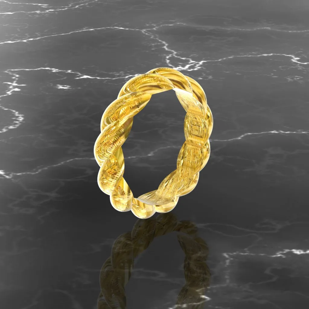تک پوش مارپیچ GOLD DRSIGN SAIDEH کد 2