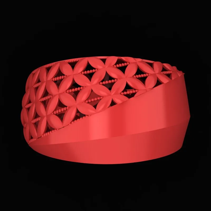 Cut Khor Ring Saghi-05 3D Model — image 2