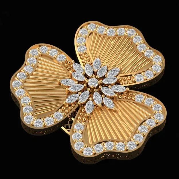 Ring Flower 3D Model — image 1