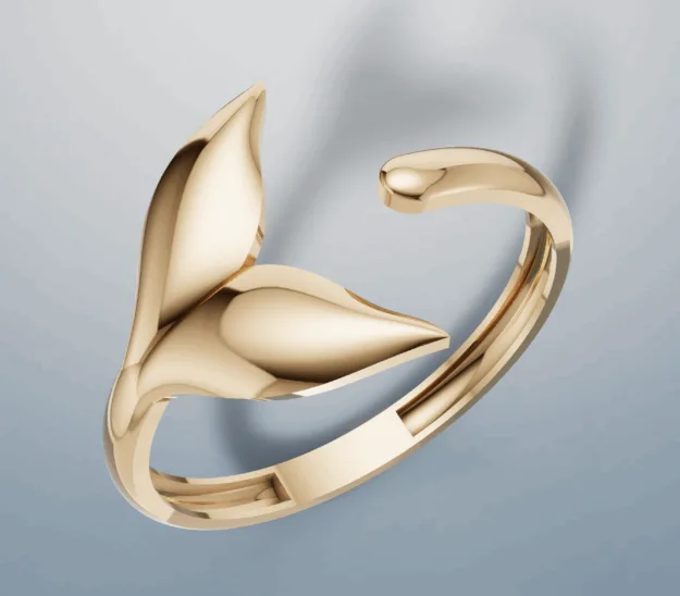 Fish Dam Ring 3D Model — image 1