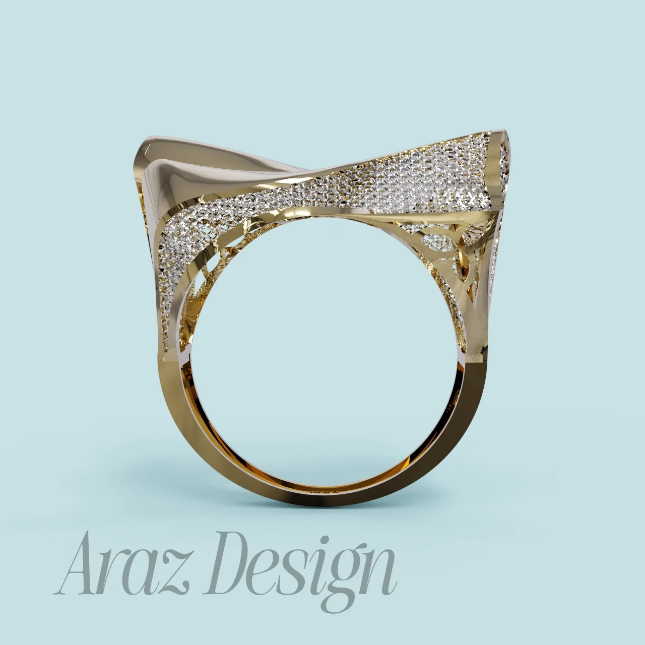 Tori Astkhvan Ring 3D Model — image 3