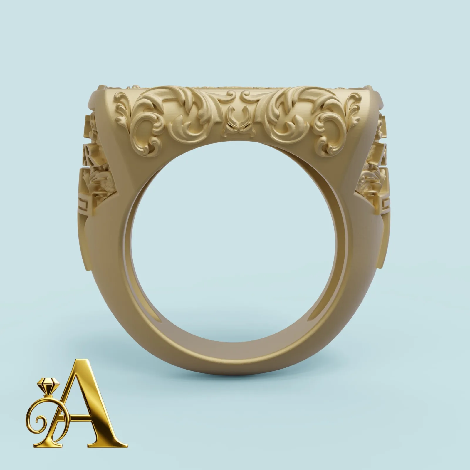 Sham Akhr Ring The Last Supper 3D Model — image 5