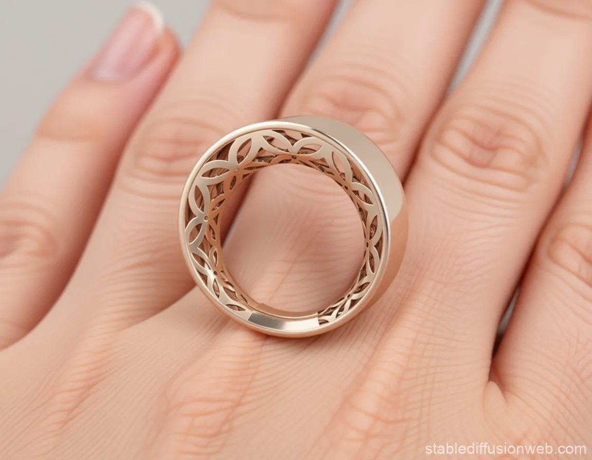 Fyvzhn Ring Code RTR1 3D Model — image 13