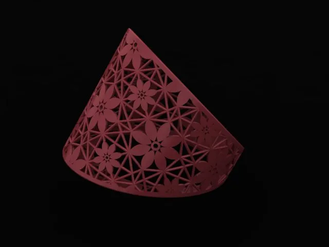 Flower Fyvzhn Ring Code 1 3D Model — image 5