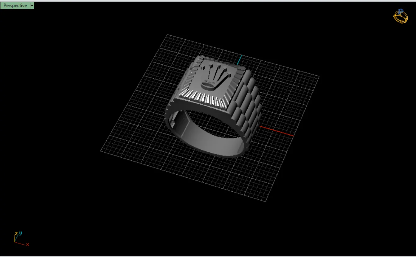 Rolex Ring 3D Model — image 2