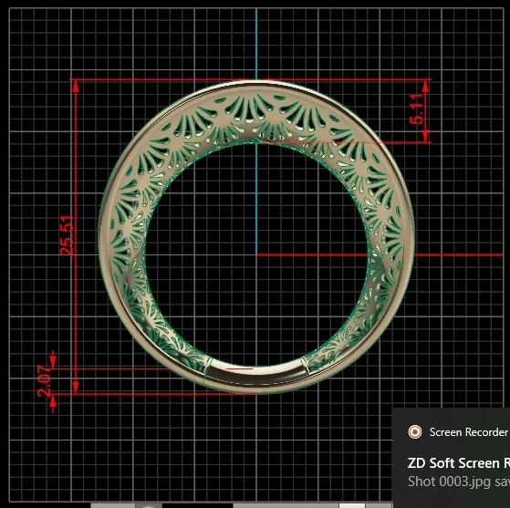Fyvzhn Ring Code RTR3 3D Model — image 13