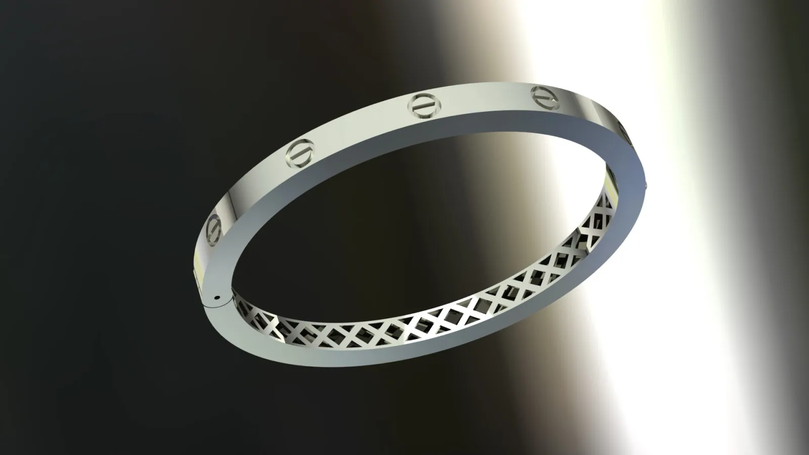 Cartier Bangl 3D Model — image 13