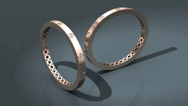 Cartier Bangl 3D Model
