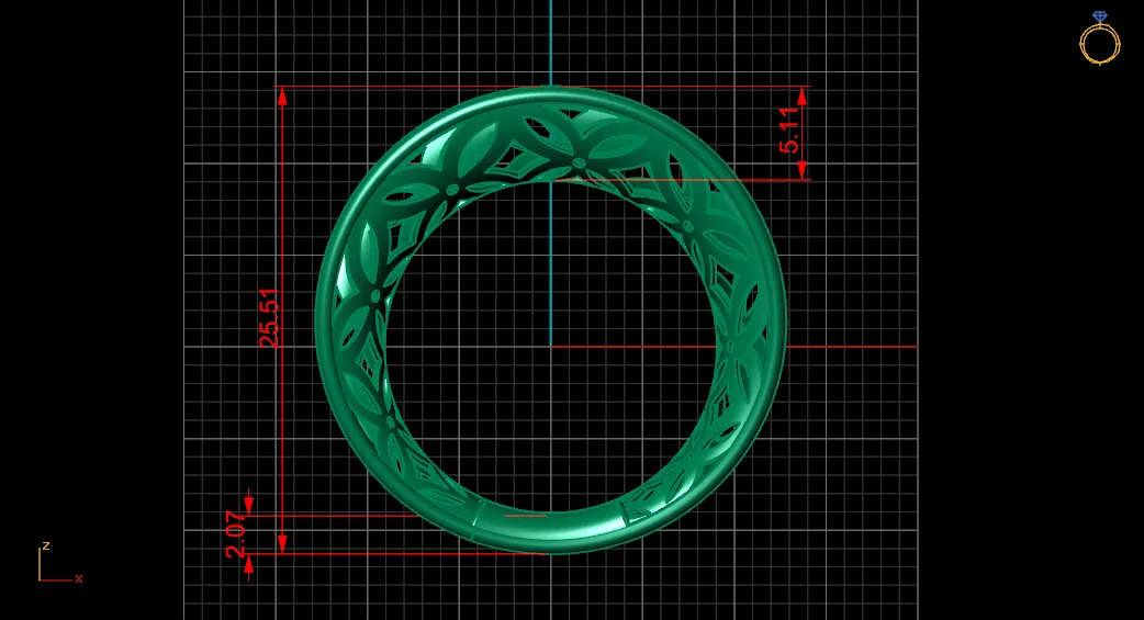 Fyvzhn Ring Code RTR4 3D Model — image 10
