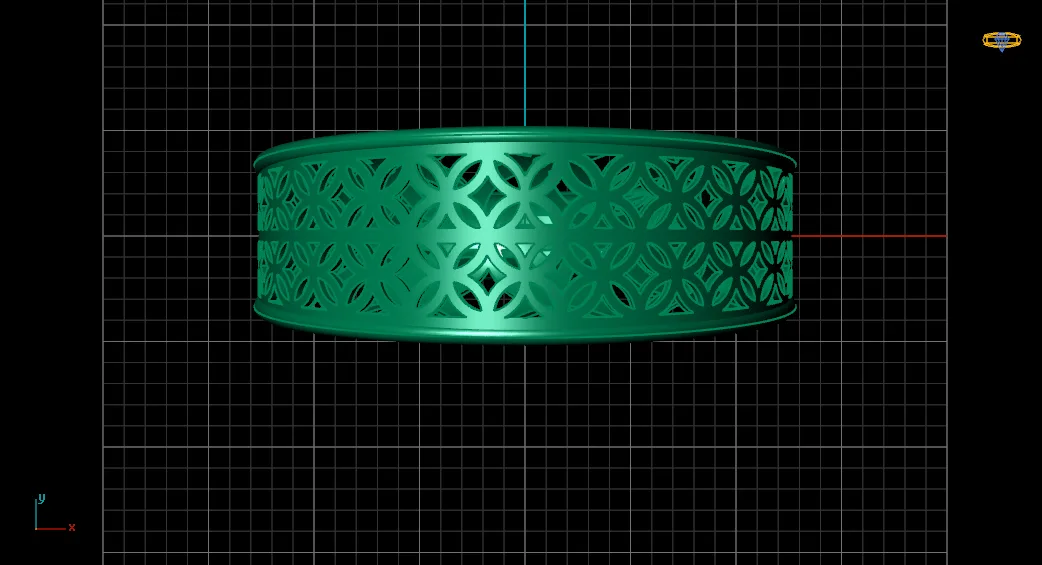 Fyvzhn Ring Code RTR4 3D Model — image 7