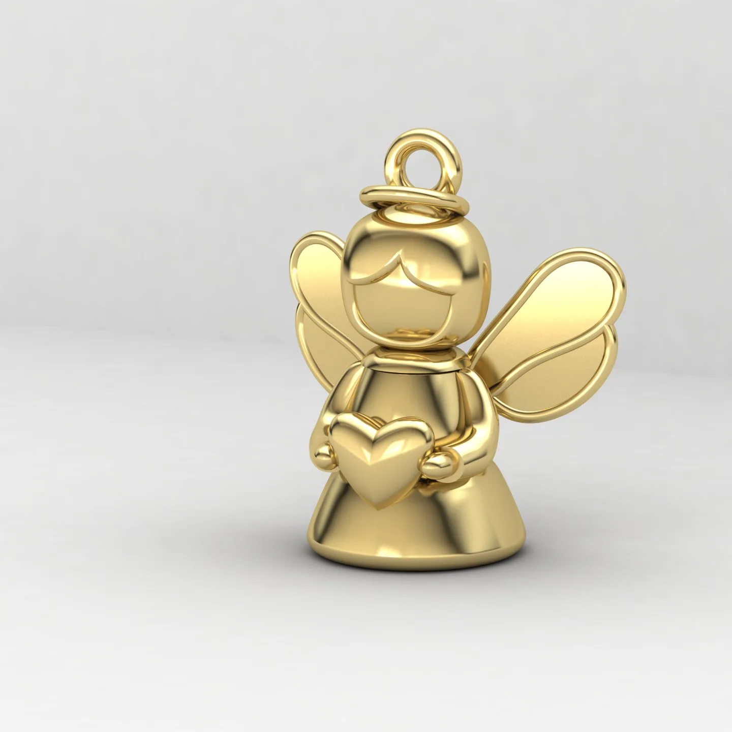 Angel Pendant 01 3D Model — image 8
