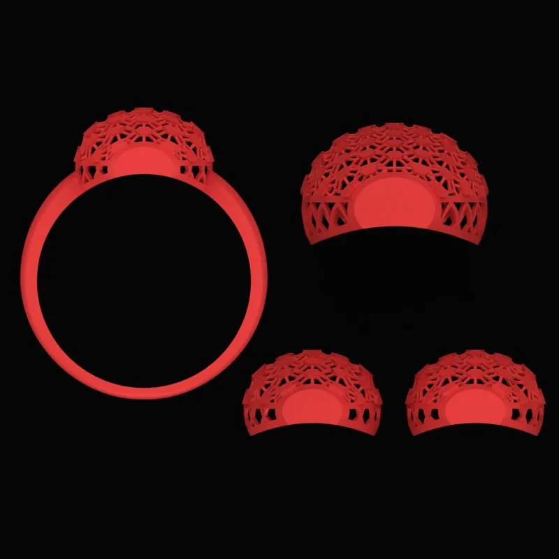 Marjani Half Set N-Marjani-11 3D Model — image 3