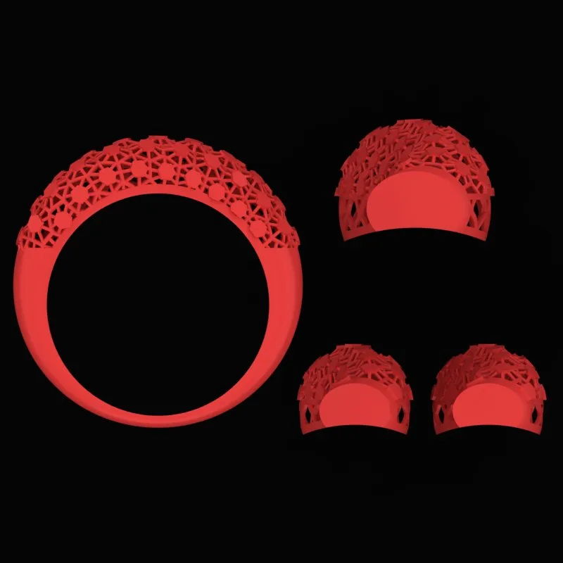 Marjani Half Set N-Marjani-12 3D Model — image 3