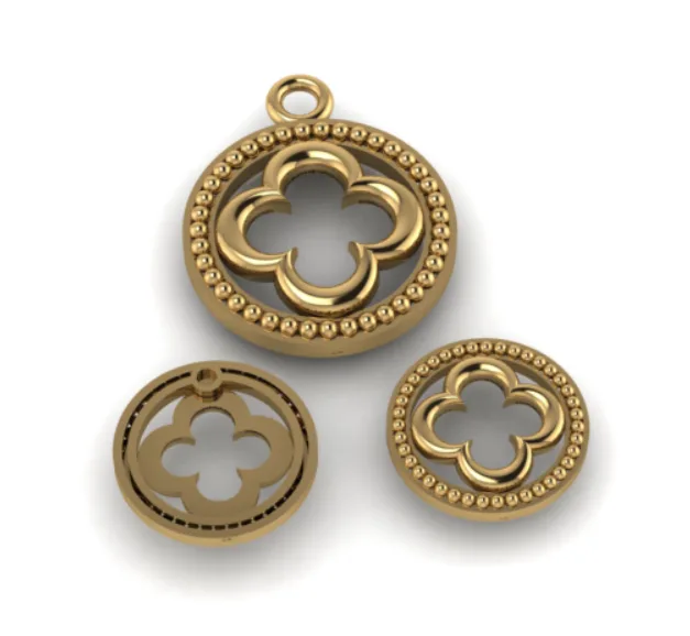 Vnkilif Medallion Code 01 3D Model — image 3