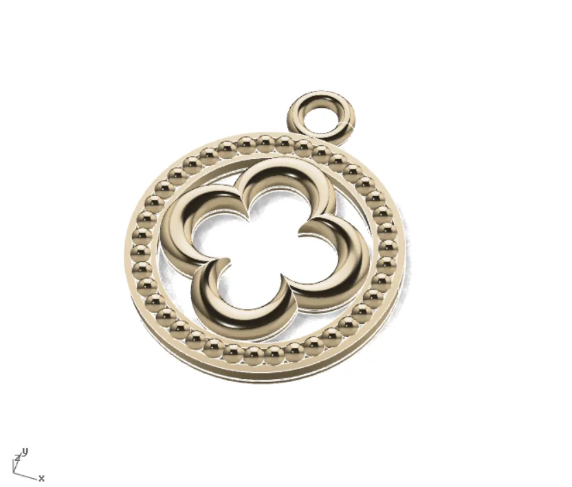 Vnkilif Medallion Code 01 3D Model — image 2