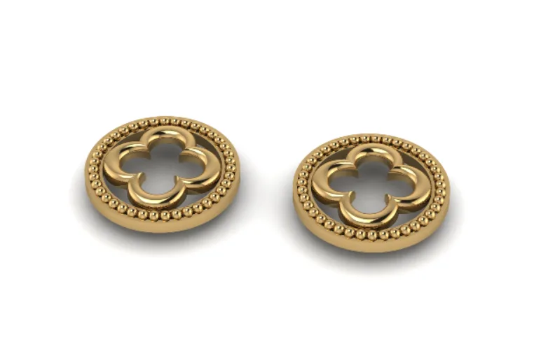 Vnkilif Earrings Code 01 3D Model — image 2