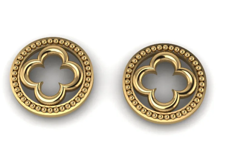 Vnkilif Earrings Code 01 3D Model — image 1