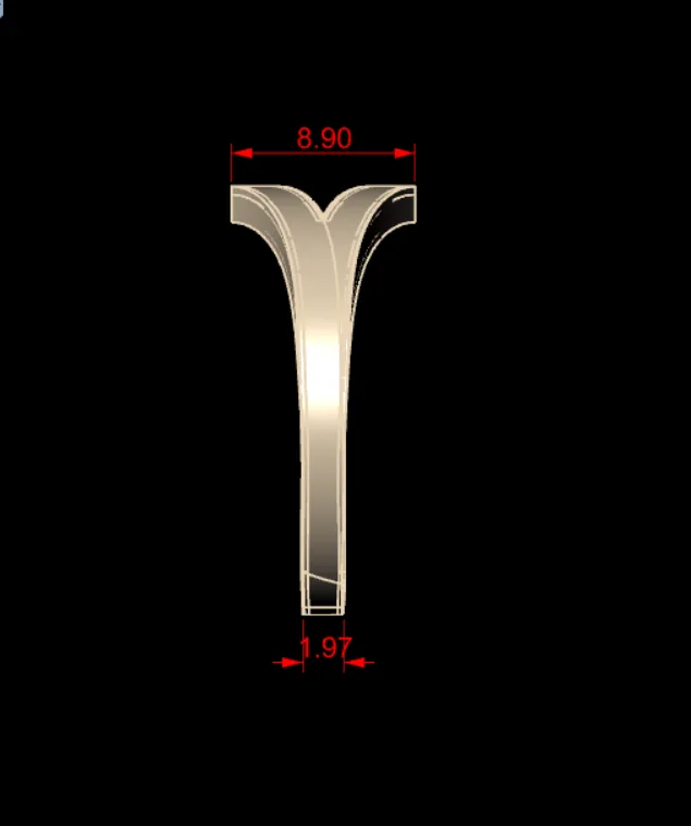 Minimal Ring Code 003 3D Model — image 3